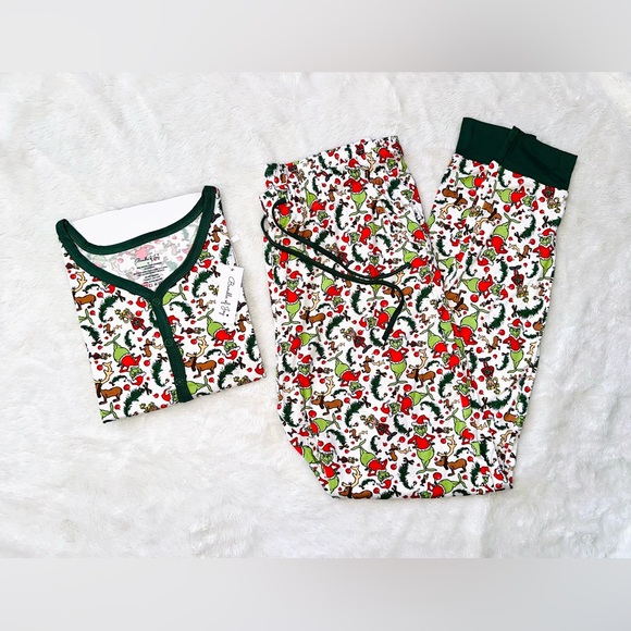 NWT Grinch Bamboo Set - Picture 3 of 3